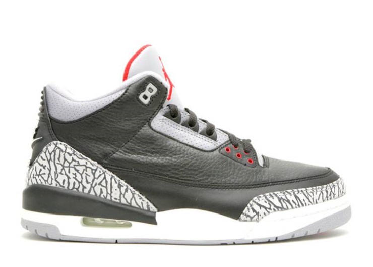 Air Jordan 3 Retro - Black Cement 2001