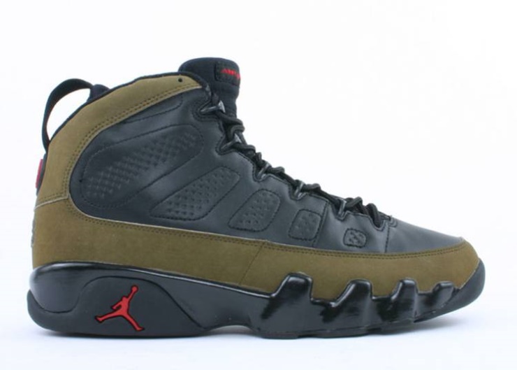 Air Jordan 9 Retro - Olive 2002