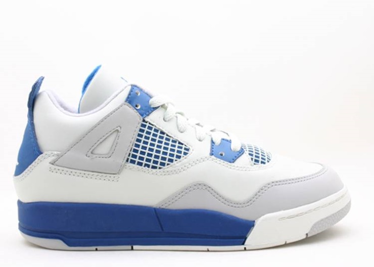 Air Jordan 4 Retro Ps Off White/Blue/Grey 2006