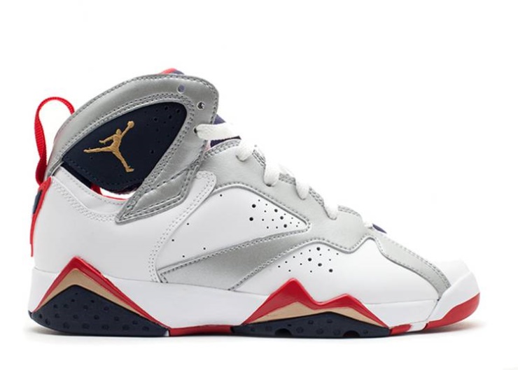 Air Jordan 7 Retro Gs - Olympic 2012