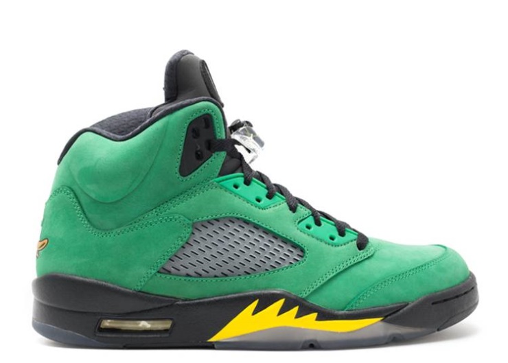 Air Jordan 5 - Oregon Ducks