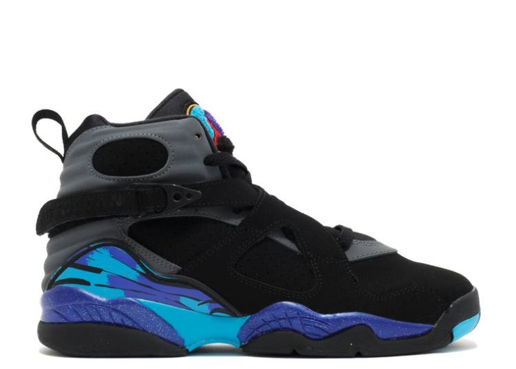 Air Jordan 8 Retro Bg - Aqua 2015