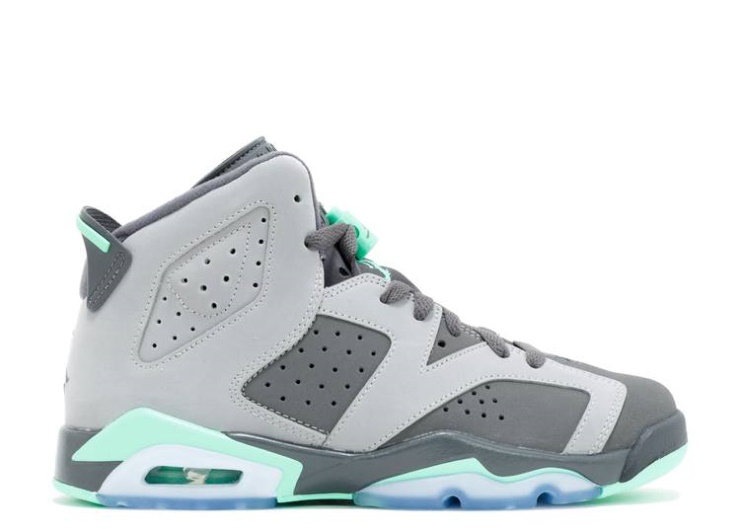 Air Jordan 6 Gs - Green Glow