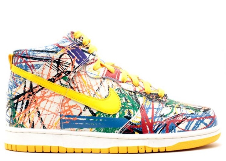 Nike Dunk Hi Premium Qs Gs - Scribble