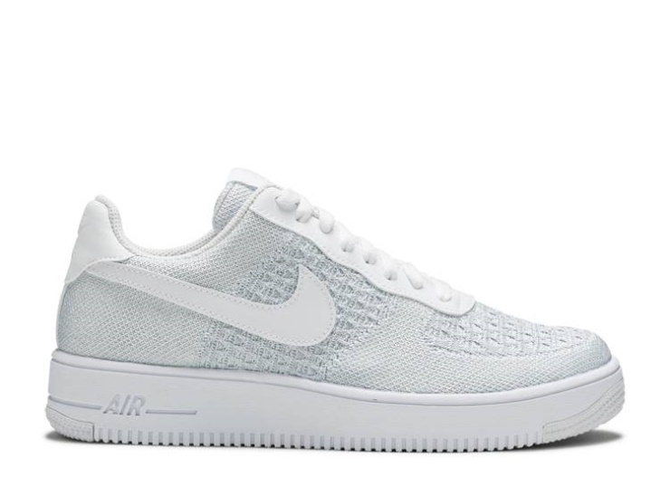 Nike Air Force 1 Flyknit Low 2.0 - Pure Platinum