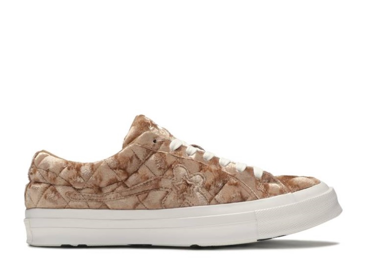 Converse Golf Le Fleur X One Star - Quilted Velvet Brown