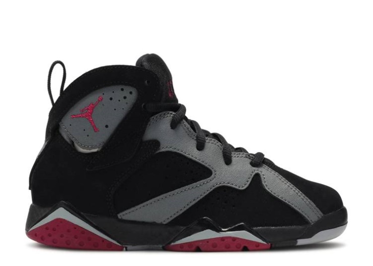 Air Jordan 7 Retro Bp - Black Fuschia