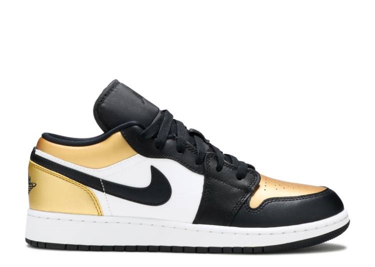 Air Jordan 1 Low Gs - Gold Toe