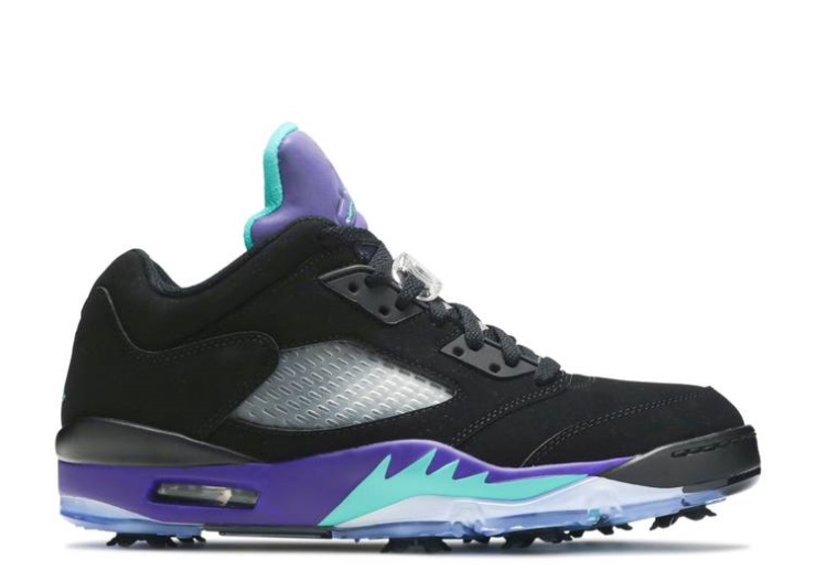 Air Jordan 5 Low Golf - Black Grape