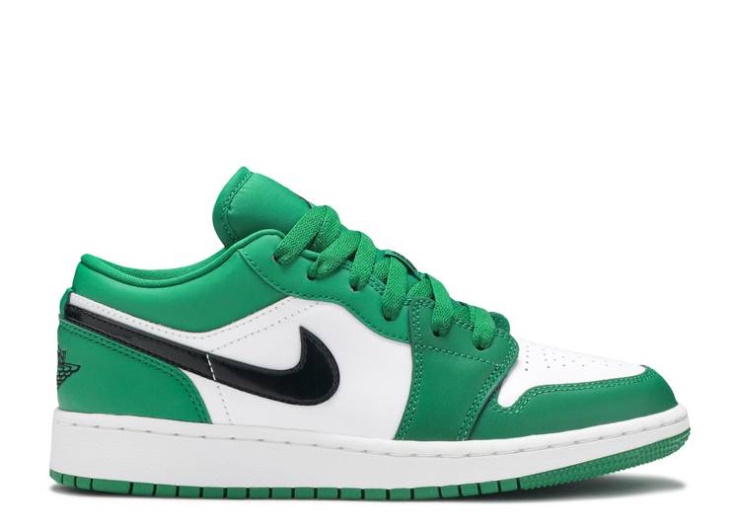 Air Jordan 1 Low Gs - Pine Green