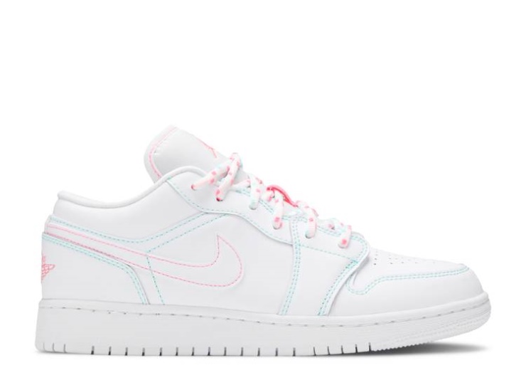 Air Jordan 1 Low Gs - Aurora Green