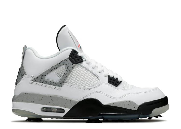 Air Jordan 4 Golf - White Cement