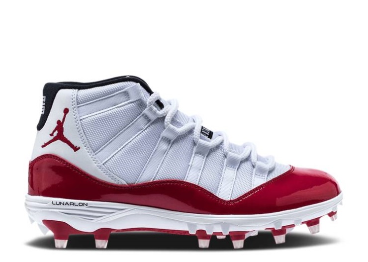 Air Jordan 11 Retro Cleat - Gym Red