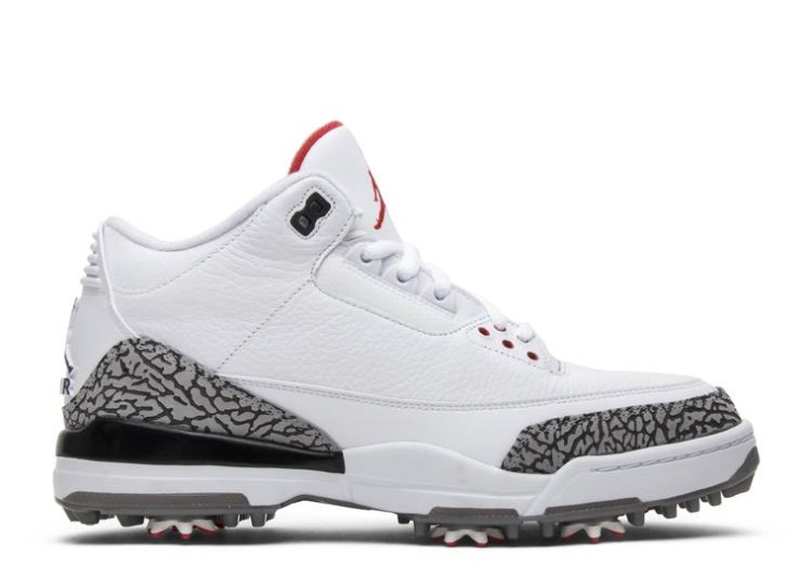 Air Jordan 3 Golf - White Cement