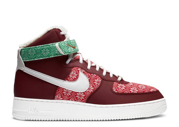 Nike Air Force 1 High - Christmas Sweater