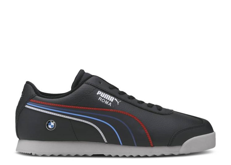 Puma Bmw Motorsport X Roma - Tricolor Stripes Black/Black