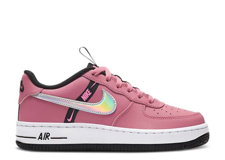 Nike Air Force 1 Lv8 Ksa Gs - Worldwide Pack Berry/Black/Pink Glow/Silver