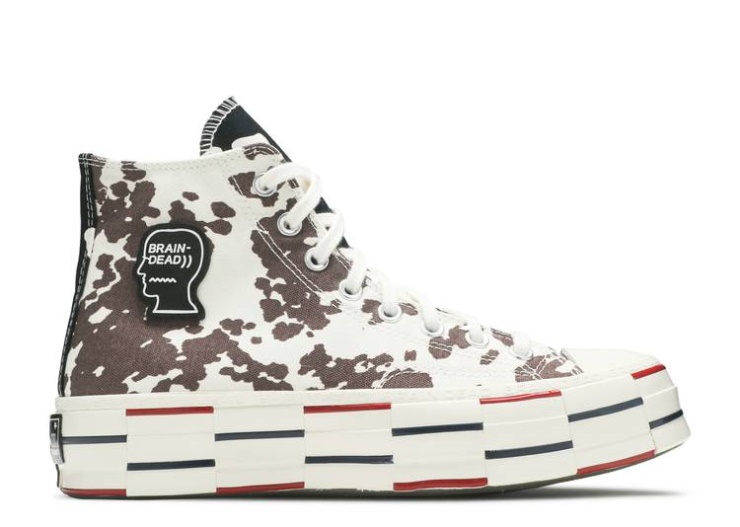 Converse Brain Dead X Chuck 70 - Cow Print