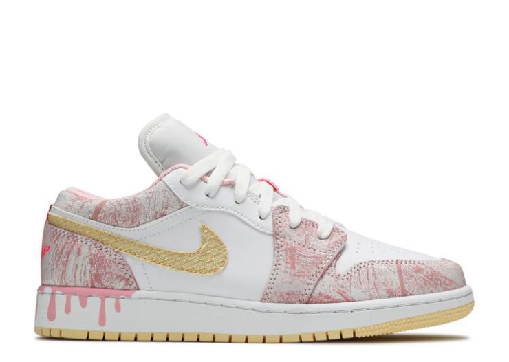 Air Jordan 1 Low Gs - Strawberry Ice Cream