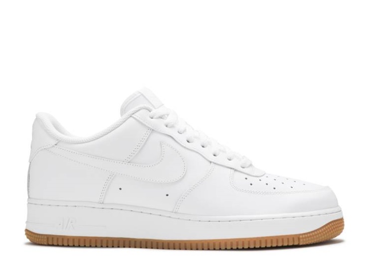 Nike Air Force 1 '07 - White Gum Light Brown