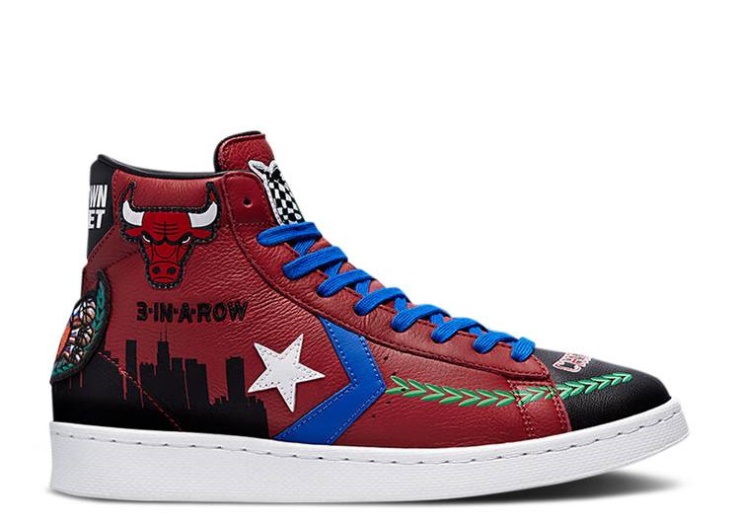 Converse Chinatown Market X Pro Leather High - Bulls Championship Jacket