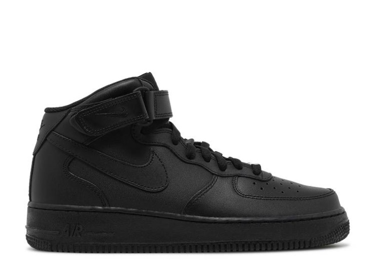 Nike Air Force 1 Mid '07 - Triple Black