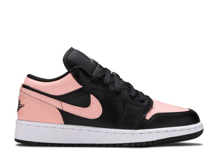 Air Jordan 1 Low Gs - Crimson Tint