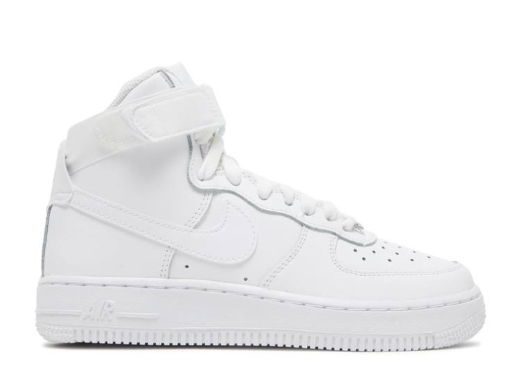 Nike Air Force 1 High Le Gs - Triple White