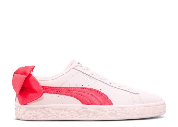 Puma Basket Bow Patent Jr - Paradise Pink