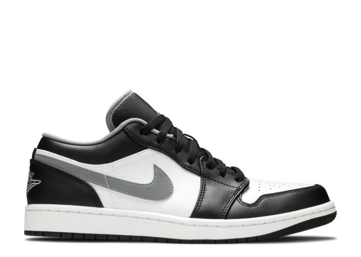 Air Jordan 1 Low - Black Medium Grey