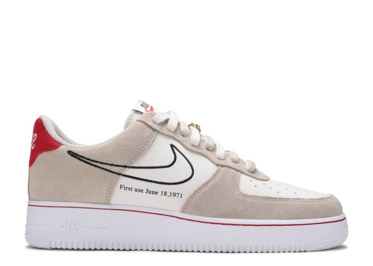 Nike Air Force 1 '07 Lv8 - First Use Lightstone/Black/Sail/Red