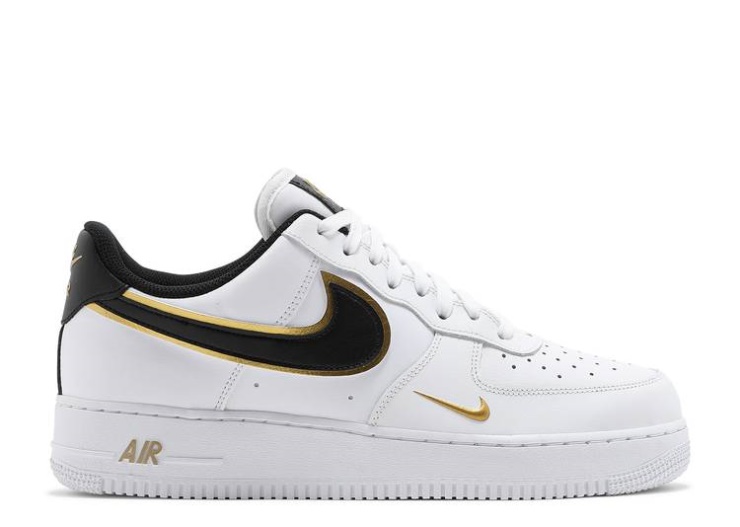 Nike Air Force 1 '07 Lv8 - White Metallic Gold