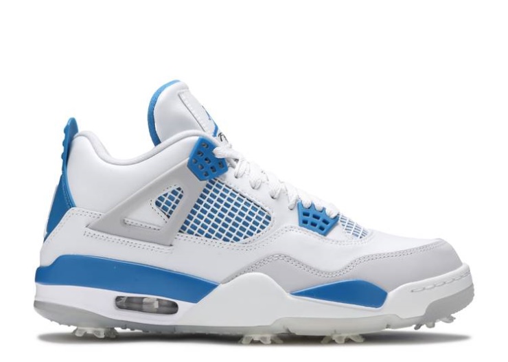 Air Jordan 4 Golf - Military Blue