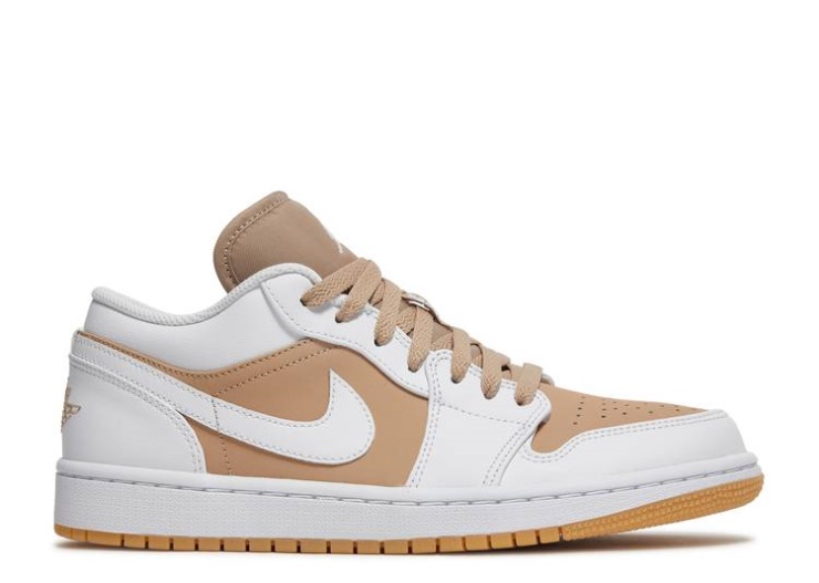 Air Jordan 1 Low - Hemp White