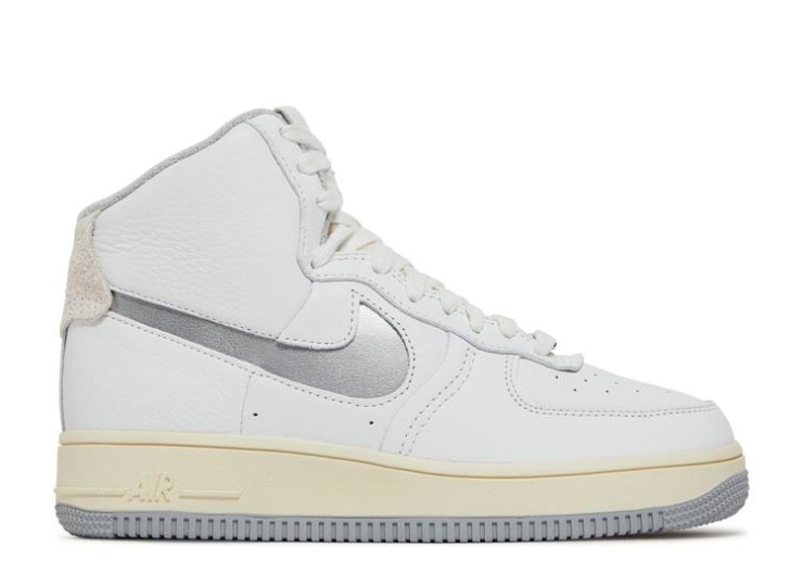 Nike Air Force 1 High Strapless - White Light Smoke Grey