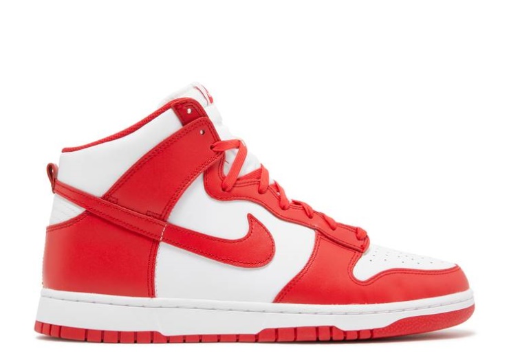 Nike Dunk High - Championship Red