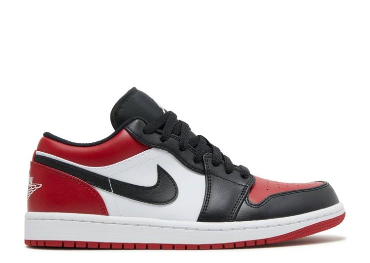 Air Jordan 1 Low - Bred Toe