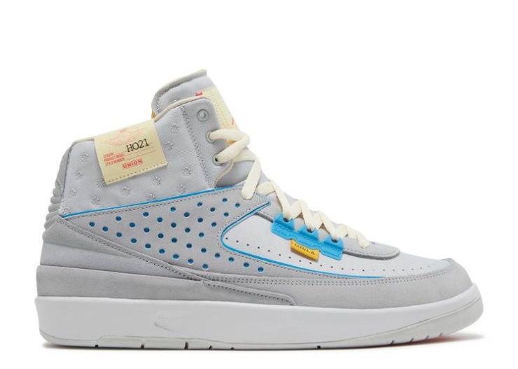 Union La X Air Jordan 2 Retro Sp - Grey Fog