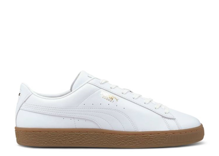 Puma Basket 21 - White Gum