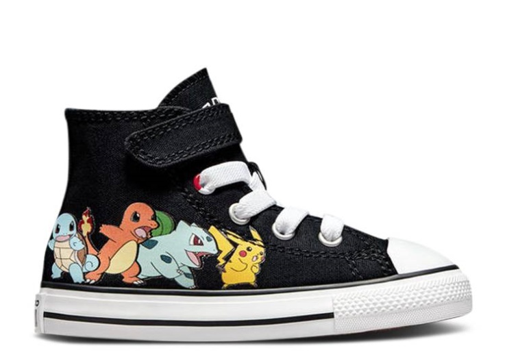 Pokemon X Chuck Taylor All Star High Td - First Partners Black/Multi/White