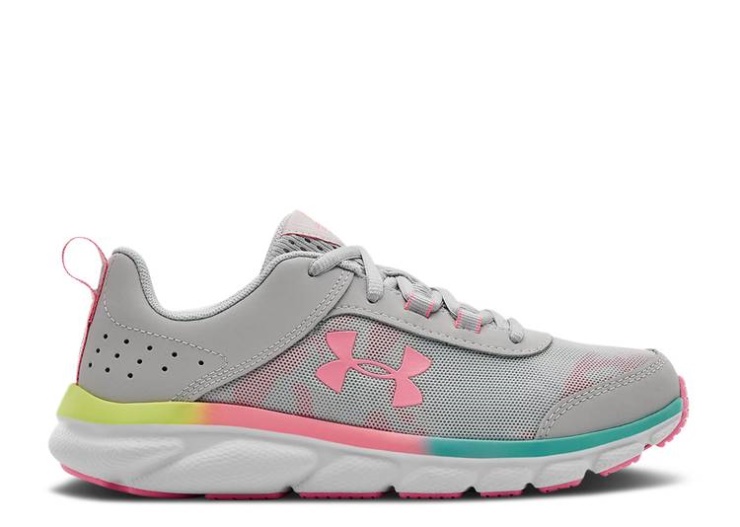 Underarmour Assert 8 Gs - Halo Grey Pink