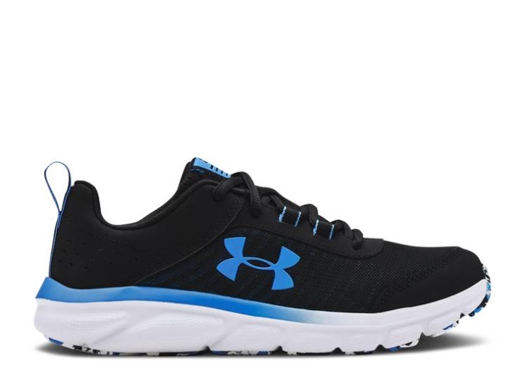 Underarmour Assert 8 Gs - Black Blue