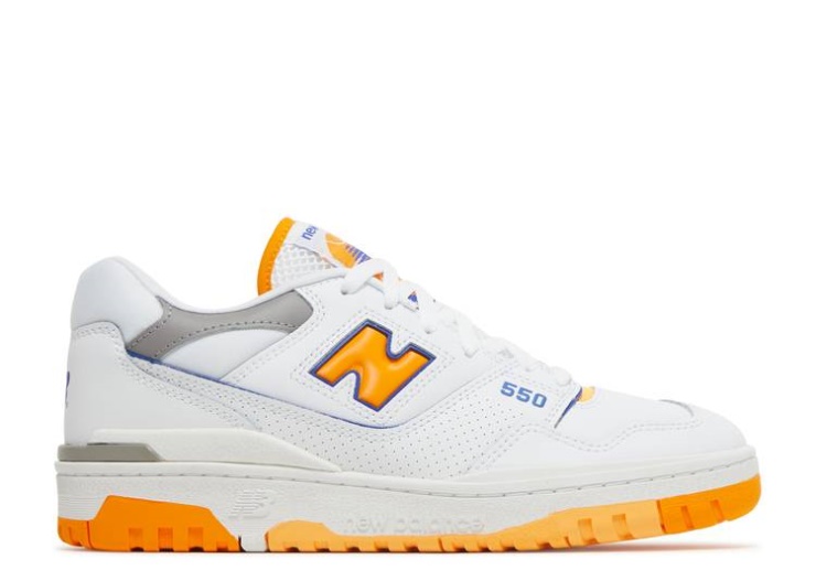 New Balance 550 - Lakers Pack White/Vibrant Orange