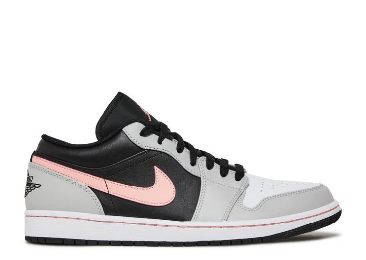 Air Jordan 1 Low - Grey Fog Bleached Coral