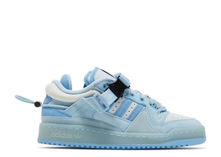 Adidas Bad Bunny X Forum Buckle Low Big Kid - Blue Tint