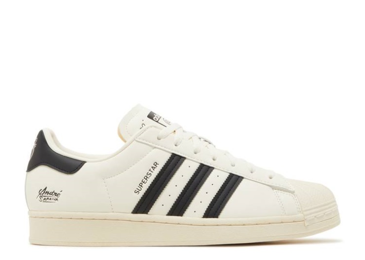 Adidas André Saraiva X Superstar - Chalk White Black