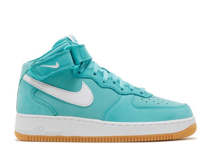 Nike Air Force 1 Mid - Washed Teal