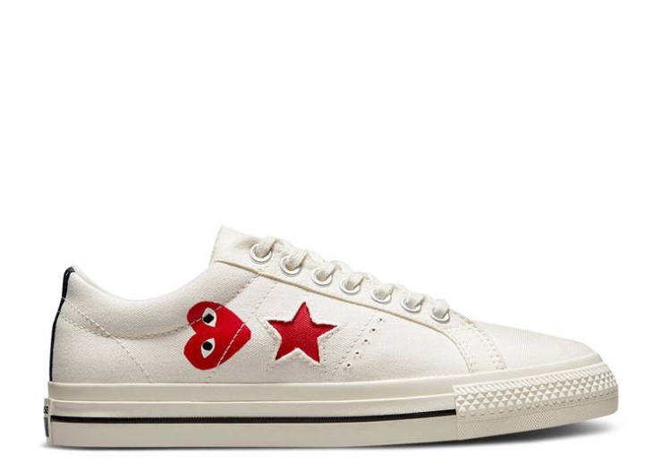 Converse Comme Des Garçons Play X One Star - Cloud Dancer