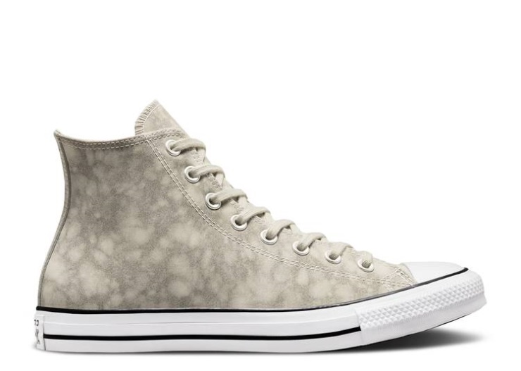 Converse Chuck Taylor All Star Distressed Leather High - Light Bone Papyrus