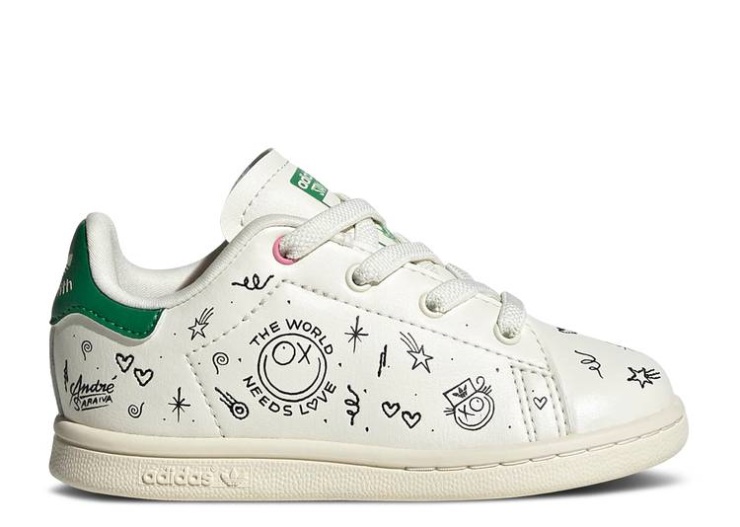 Adidas André Saraiva X Stan Smith I - The World Needs Love